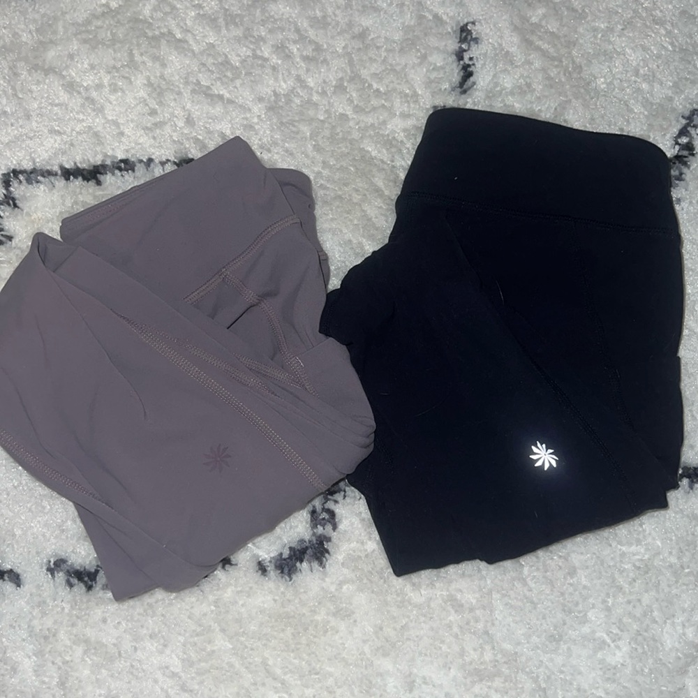 Athleta Girls Leggings (Pair of 2)